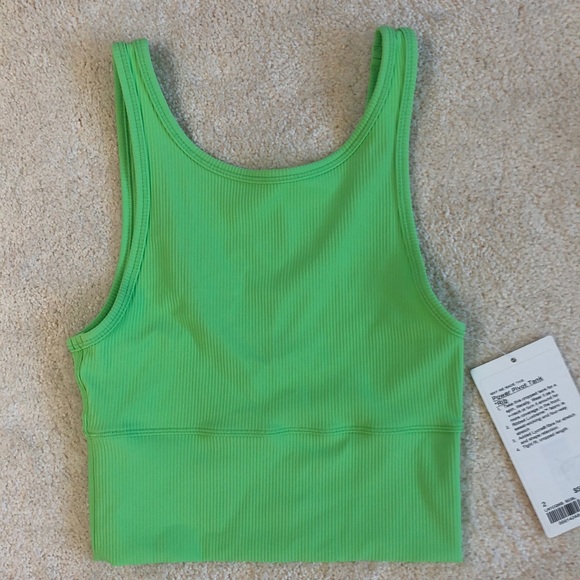 lululemon athletica Tops - Lululemon Power Pivot Tank Rib-NWT!